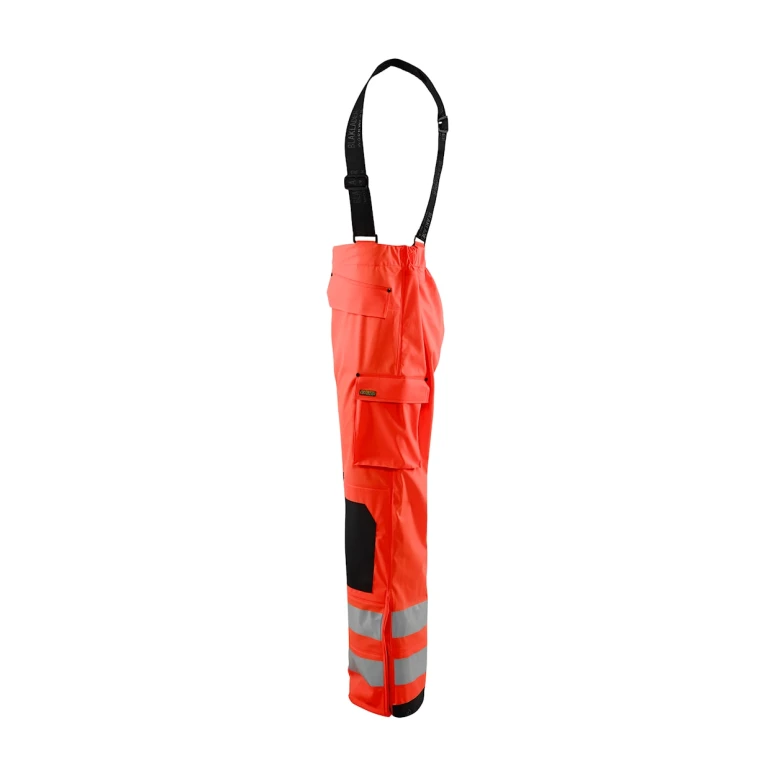 Pantalón de trabajo Alta Visibilidad Multibolsillos Impermeable Blaklader High vis Nivel 2 130220035500L