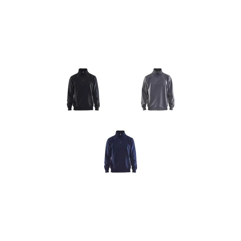 Sudadera de trabajo Blaklader cremallera media 336510488800L