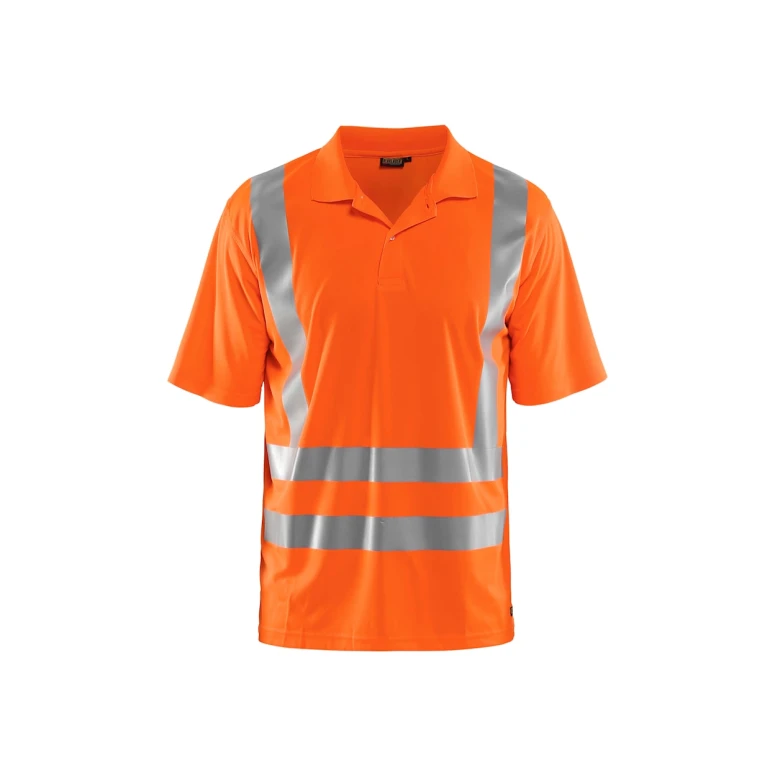 Polo de trabajo Alta Visibilidad Blaklader protección contra los rayos UV Mangas cortas 339110113300L