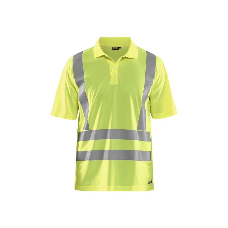 Polo de trabajo Alta Visibilidad Blaklader protección contra los rayos UV Mangas cortas 339110113300L