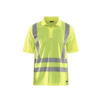 Polo de trabajo Alta Visibilidad Blaklader protección contra los rayos UV Mangas cortas 339110113300L