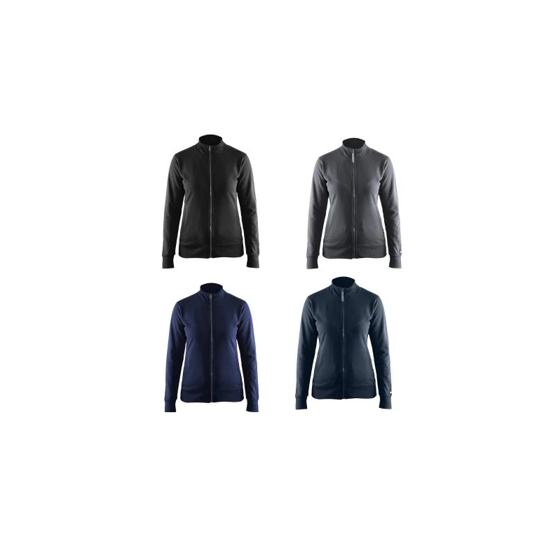 Sudadera de trabajo Blaklader 100% Algodón cremallera completa Mujer 337211588600L