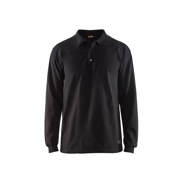 Polo de trabajo Mangas largas Blaklader ignífugo piqué 337417418900L