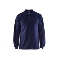 Polo de trabajo Mangas largas Blaklader ignífugo piqué 337417418900L