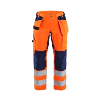 Pantalón de trabajo Multibolsillos Alta Visibilidad high Vis Stretch Mujer 716318115599C50