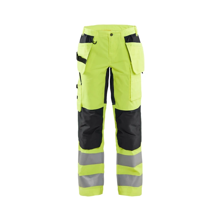 Pantalón de trabajo Multibolsillos Alta Visibilidad high Vis Stretch Mujer 716318115599C50