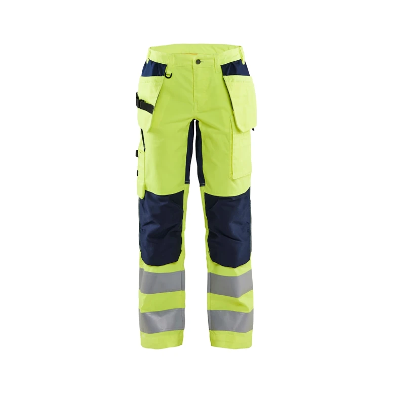 Pantalón de trabajo Multibolsillos Alta Visibilidad high Vis Stretch Mujer 716318115599C50