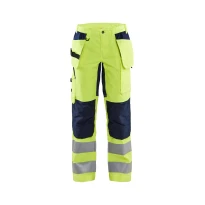 Pantalón de trabajo Multibolsillos Alta Visibilidad high Vis Stretch Mujer 716318115599C50