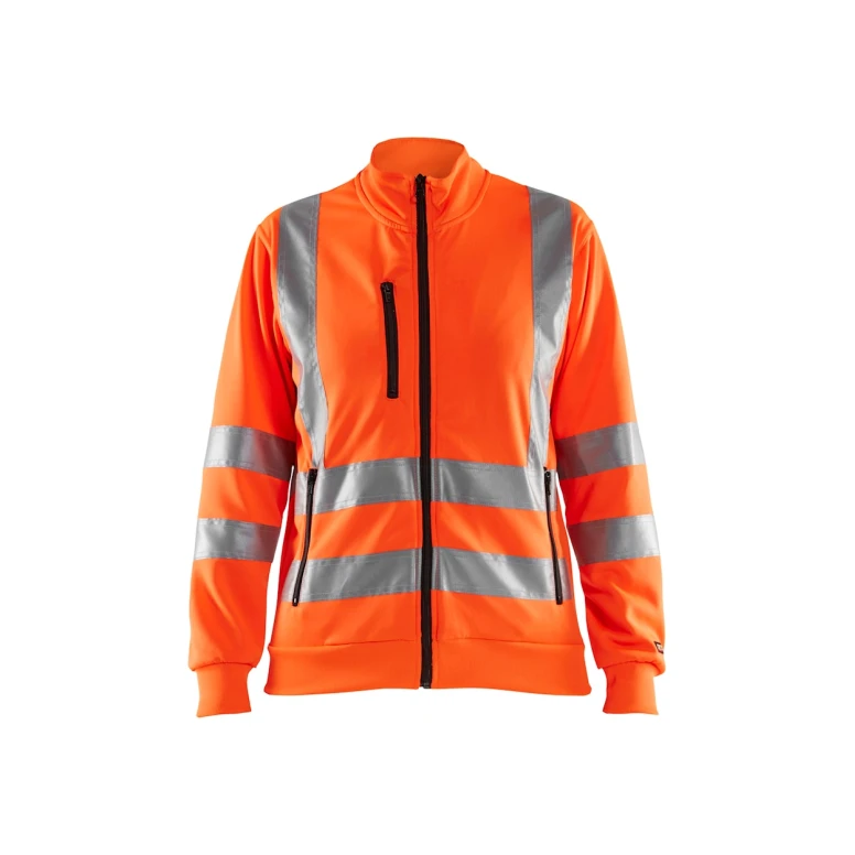 Sudadera de trabajo Blaklader Alta Visibilidad Multibolsillos cremallera completa Mujer 330819743300L