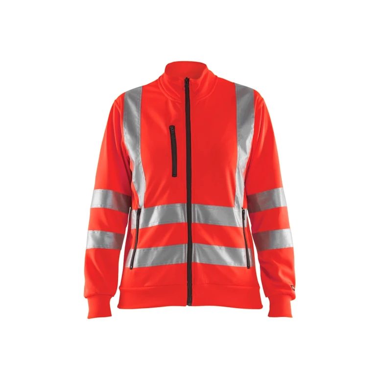 Sudadera de trabajo Blaklader Alta Visibilidad Multibolsillos cremallera completa Mujer 330819743300L