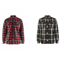 Camisa de trabajo Blaklader 100% Algodón franela 329911524599L