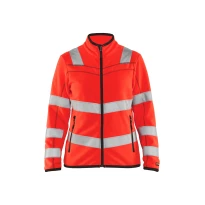 Chaqueta de trabajo Blaklader Alta Visibilidad cremallera completa micropolar Mujer 4966103300M