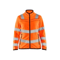 Chaqueta de trabajo Blaklader Alta Visibilidad cremallera completa micropolar Mujer 4966103300M