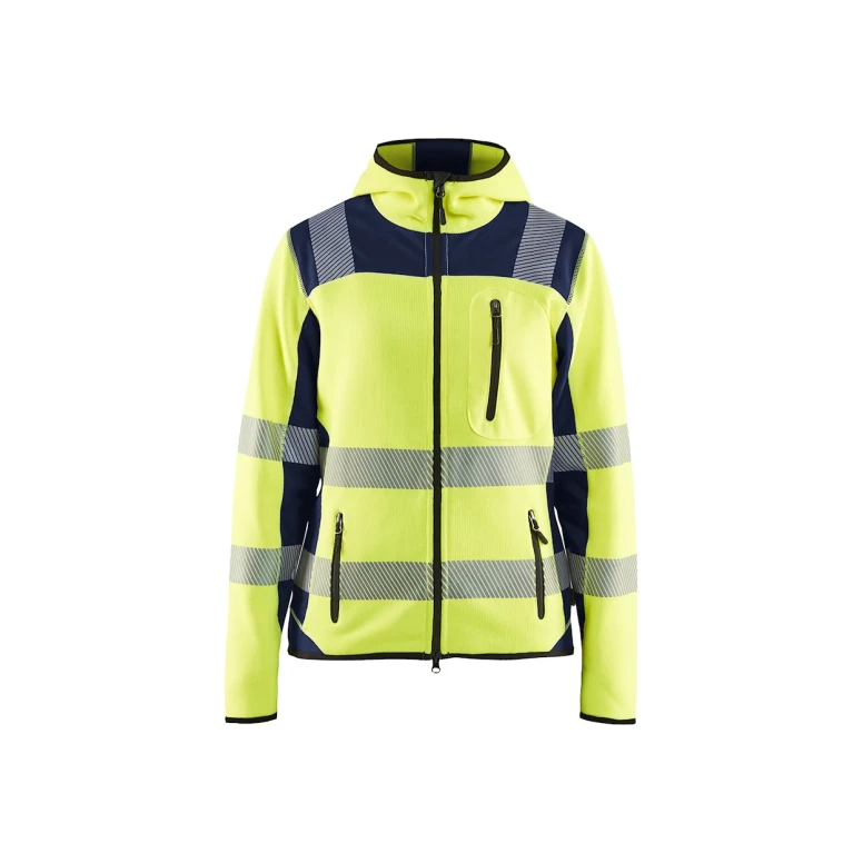 Chaqueta de trabajo Blaklader Alta Visibilidad Multibolsillos de punto con capucha Mujer 496721203389M