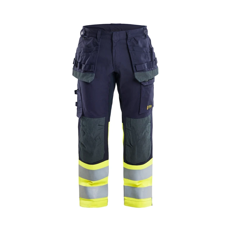 Pantalón de trabajo Multibolsillos ignífugo Blaklader Multinorma Ajustados Stretch 148715128933C50
