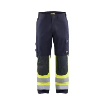 Pantalón de trabajo Multibolsillos ignífugo Blaklader Multinorma Ajustados 148815128933C50