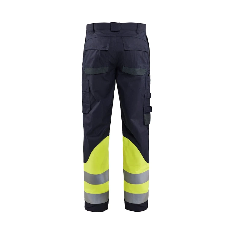 Pantalón de trabajo Multibolsillos ignífugo Blaklader Multinorma Ajustados 148815128933C50