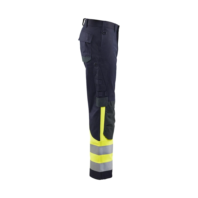 Pantalón de trabajo Multibolsillos ignífugo Blaklader Multinorma Ajustados 148815128933C50