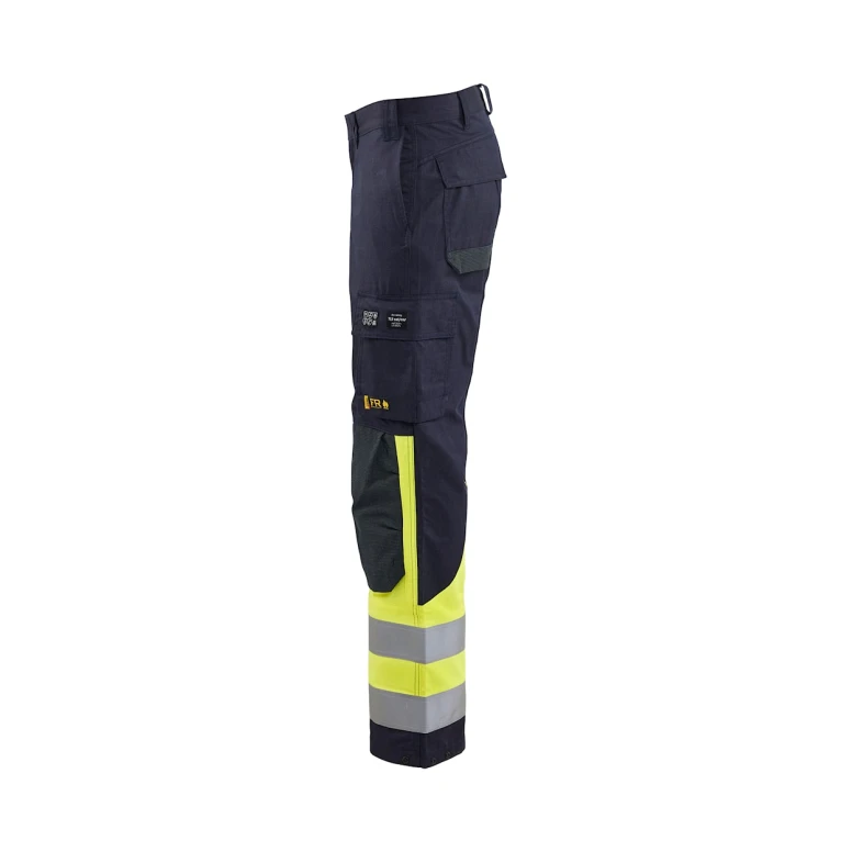 Pantalón de trabajo Multibolsillos ignífugo Blaklader Multinorma Ajustados 148815128933C50