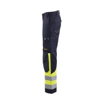 Pantalón de trabajo Multibolsillos ignífugo Blaklader Multinorma Ajustados 148815128933C50