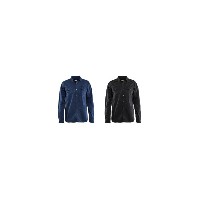 Camisa de trabajo Blaklader Twill 100% Algodón Mangas largas 329711358900L
