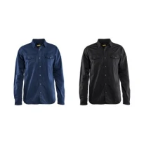 Camisa de trabajo Blaklader Twill 100% Algodón Mangas largas 329711358900L