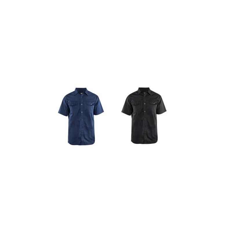 Camisa de trabajo Blaklader Twill Mangas cortas 329611908900L