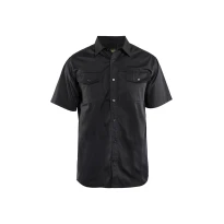 Camisa de trabajo Blaklader Twill Mangas cortas 329611908900L
