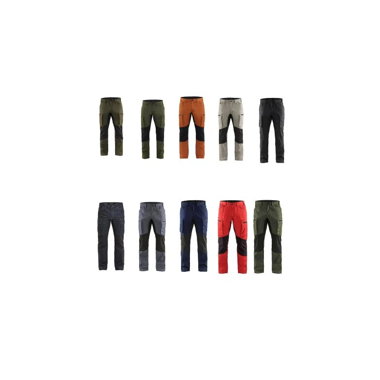 Pantalón de trabajo Multibolsillos Blaklader Service Stretch 145918452799C50