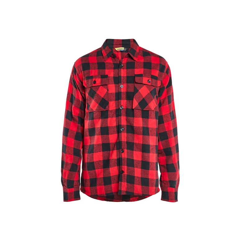 Camisa de trabajo Blaklader franela 100% Algodón 328811684298L