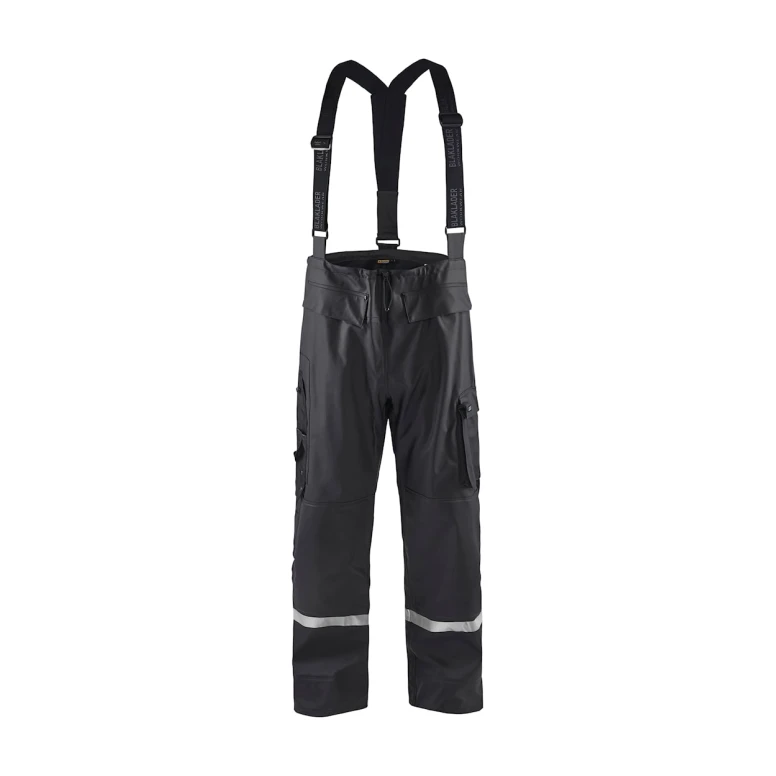 Pantalón de trabajo Alta Visibilidad Multibolsillos Impermeable Blaklader High vis Nivel 2 130220039900L