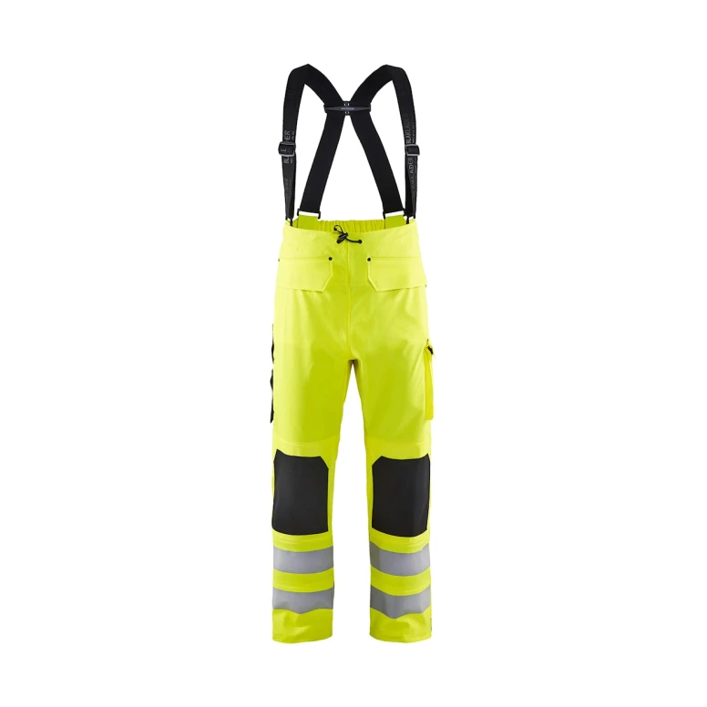 Pantalón de trabajo Alta Visibilidad Multibolsillos Impermeable Blaklader Pantalones sobrepuestos Level 3 130620053300L