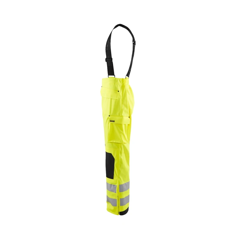 Pantalón de trabajo Alta Visibilidad Multibolsillos Impermeable Blaklader Pantalones sobrepuestos Level 3 130620053300L