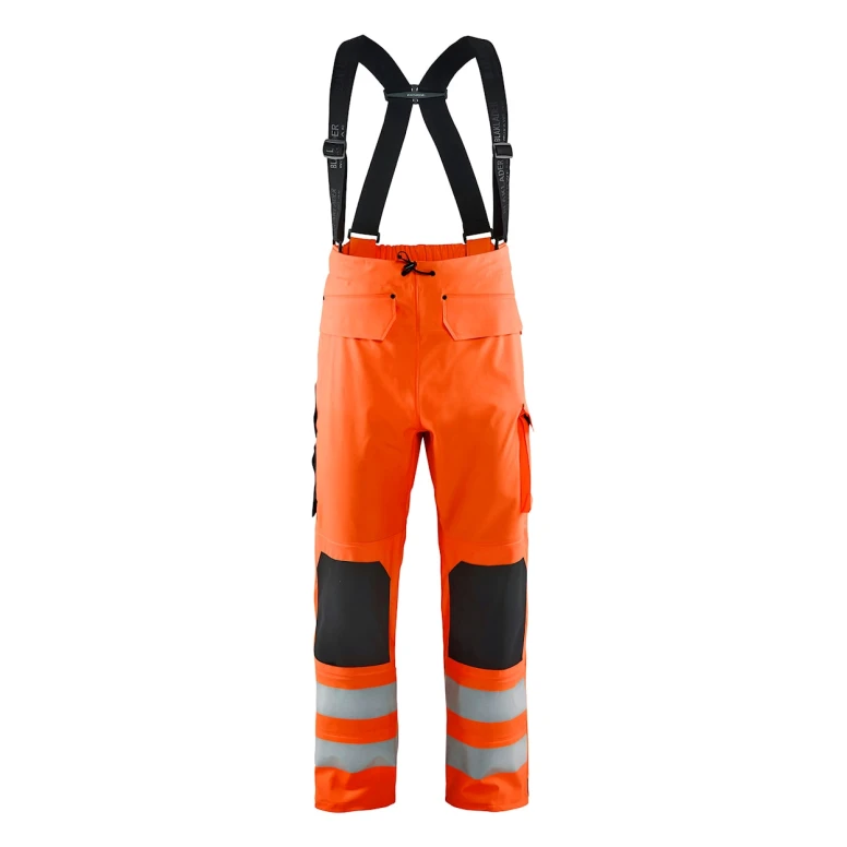 Pantalón de trabajo Alta Visibilidad Multibolsillos Impermeable Blaklader Pantalones sobrepuestos Level 3 130620053300L
