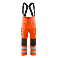 Pantalón de trabajo Alta Visibilidad Multibolsillos Impermeable Blaklader Pantalones sobrepuestos Level 3 130620053300L