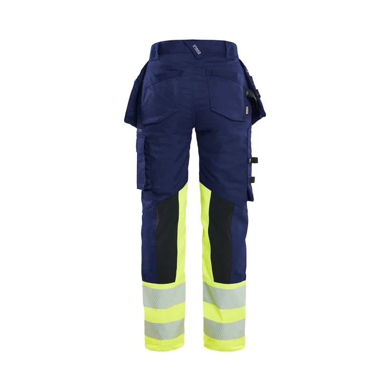Pantalón de trabajo Alta Visibilidad Stretch Multibolsillos Blaklader Mujer 703011498933C42
