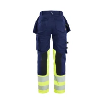 Pantalón de trabajo Alta Visibilidad Stretch Multibolsillos Blaklader Mujer 703011498933C42