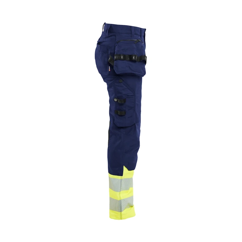 Pantalón de trabajo Alta Visibilidad Stretch Multibolsillos Blaklader Mujer 703011498933C42
