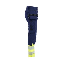 Pantalón de trabajo Alta Visibilidad Stretch Multibolsillos Blaklader Mujer 703011498933C42