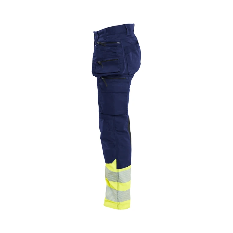 Pantalón de trabajo Alta Visibilidad Stretch Multibolsillos Blaklader Mujer 703011498933C42