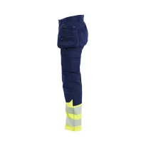Pantalón de trabajo Alta Visibilidad Stretch Multibolsillos Blaklader Mujer 703011498933C42