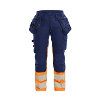 Pantalón de trabajo Alta Visibilidad Stretch Multibolsillos Blaklader Mujer 703011498933C42