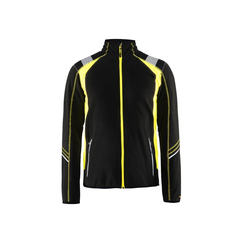 Sudadera de trabajo Blaklader cremallera completa micropolar 499310108933L