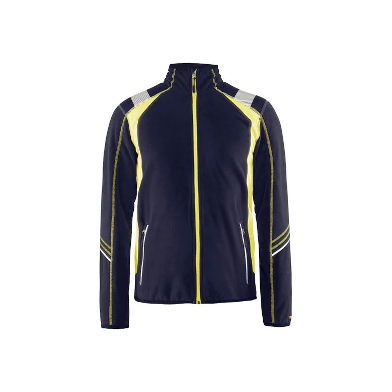 Sudadera de trabajo Blaklader cremallera completa micropolar 499310108933L