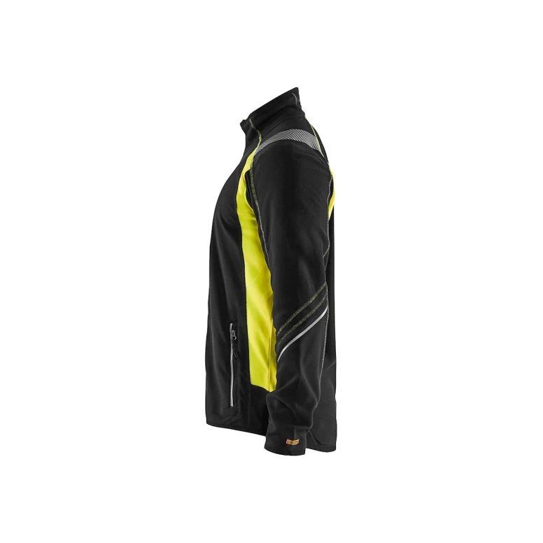 Sudadera de trabajo Blaklader cremallera completa micropolar 499310108933L