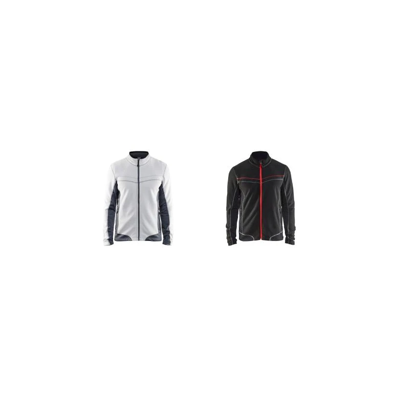 Sudadera de trabajo Blaklader cremallera completa micropolar stretch 499710101094L