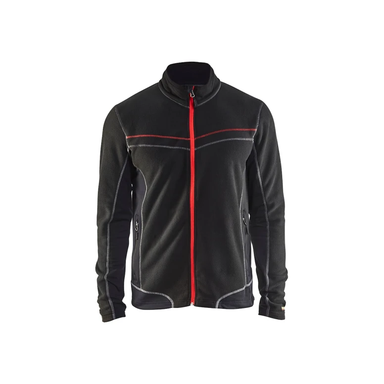 Sudadera de trabajo Blaklader cremallera completa micropolar stretch 499710101094L