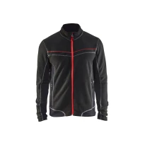 Sudadera de trabajo Blaklader cremallera completa micropolar stretch 499710101094L