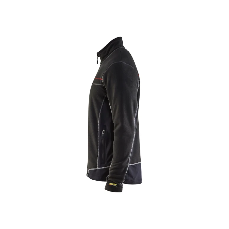 Sudadera de trabajo Blaklader cremallera completa micropolar stretch 499710101094L