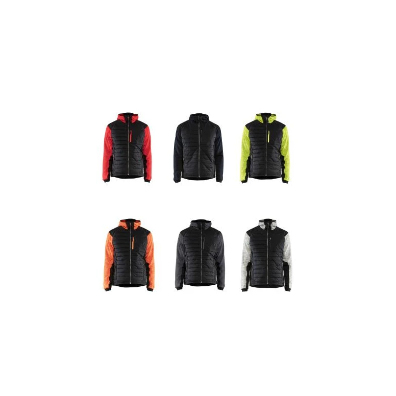 Chaqueta de trabajo Blaklader hybrid con capucha Multibolsillos 593021173399L